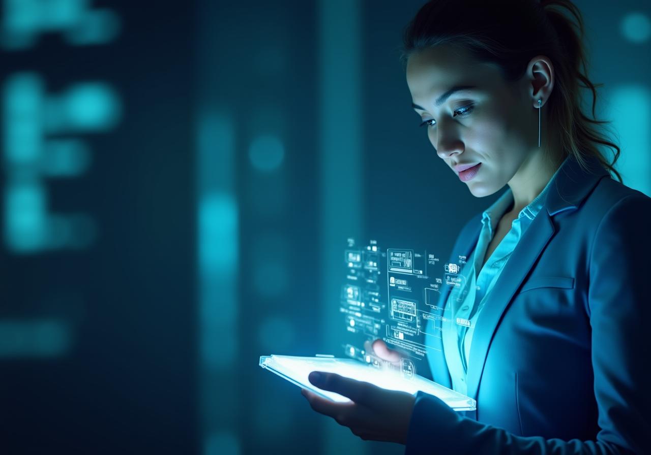 Moderne E-Learning Umgebung mit digitalen Interfaces